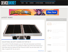 Tablet Screenshot of devicegadget.com